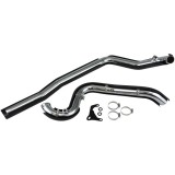 COBRA TRUE DUAL BLACK HEAD PIPES FOR HARLEY DAVIDSON TOURING 2007-2008