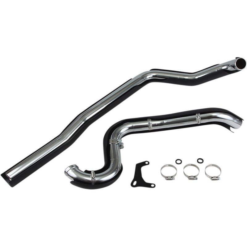COLLETTORI COBRA TRUE DUAL NERI PER HARLEY DAVIDSON TOURING 1995-2006
