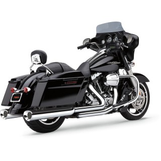 TERMINALI COBRA SLIP-ON TRI-FLO CROMATI HARLEY DAVIDSON TOURING 1995-2016