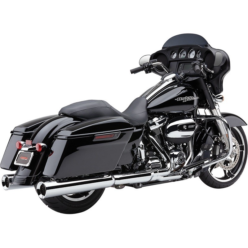TERMINALI COBRA SLIP-ON POWR-FLO 4.5” CROMATI HARLEY DAVIDSON TOURING 2017-2021
