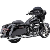 TERMINALI COBRA SLIP-ON POWR-FLO 4.5” CROMATI HARLEY DAVIDSON TOURING 2017-2021