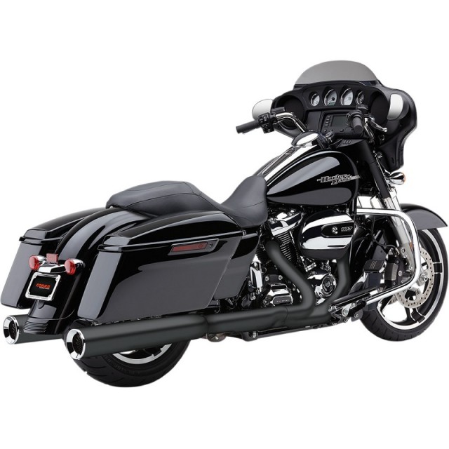 TERMINALI COBRA SLIP-ON POWR-FLO 4.5” NERI HARLEY DAVIDSON TOURING 2017-2021