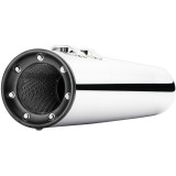 TERMINALI COBRA SLIP-ON POWR-FLO 4.5” CROMATI-NERI HARLEY DAVIDSON TOURING 1995-2016 - TERMINALE