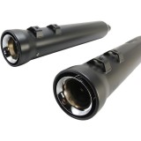 COBRA NH SERIES BLACK MUFFLERS FOR HARLEY DAVIDSON TOURING 2017-2021 - END CAP