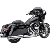 COBRA NH SERIES CHROME MUFFLERS FOR HARLEY DAVIDSON TOURING 1995-2016