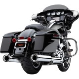 COBRA NH SERIES CHROME MUFFLERS FOR HARLEY DAVIDSON TOURING 1995-2016 - MUFFLER - BACK