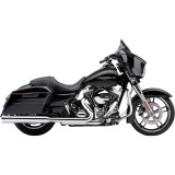 COBRA NH SERIES CHROME MUFFLERS FOR HARLEY DAVIDSON TOURING 1995-2016 - MUFFLER - SIDE
