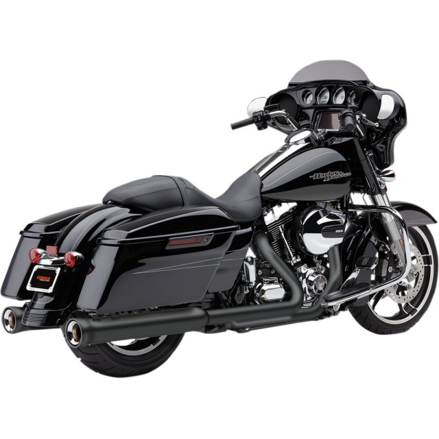 TERMINALI COBRA SERIE NH NERI PER HARLEY DAVIDSON TOURING 1995-2016
