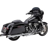 TERMINALI COBRA UPPER CUT 909 CROMATI PER HARLEY HARLEY DAVIDSON TOURING 1995-2016