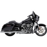 TERMINALI COBRA UPPER CUT 909 CROMATI PER HARLEY HARLEY DAVIDSON TOURING 1995-2016 - LATO