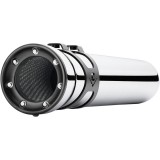 COBRA SLIP-ON 4,5" RACE PRO CHROME MUFFLER HARLEY DAVIDSON TOURING 95-16 - MUFFLER