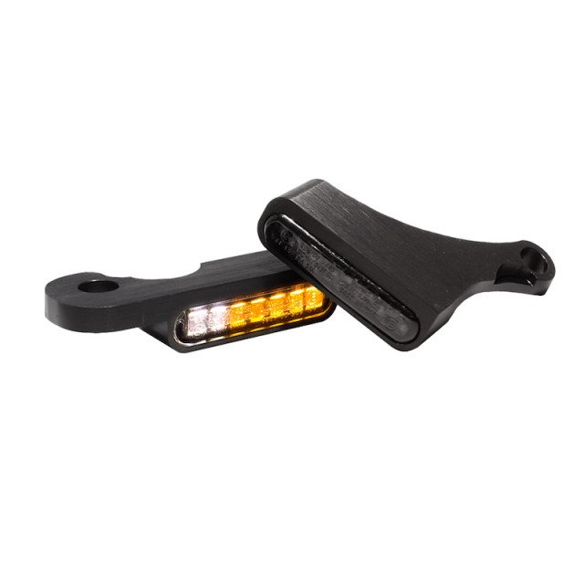 FRECCE LED ANTERIORI HEINZ BIKES CON LUCI DI POSIZIONE PER HARLEY SOFTAIL 2020-2021