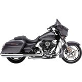 TERMINALI COBRA 909 TWIN DA 4” CROMATI HARLEY DAVIDSON TOURING 1995-2016 - LATO