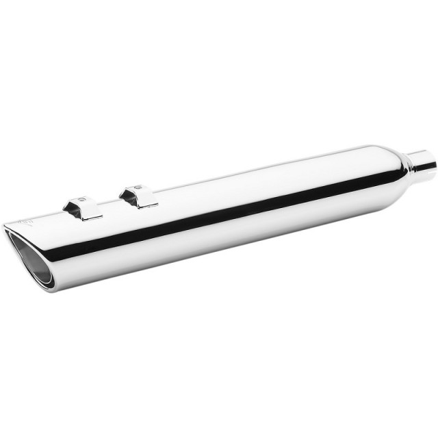 COBRA 909 TWIN 4" CHROME MUFFLERS HARLEY TOURING TOURING 1995-2016 - MUFFLER