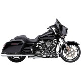TERMINALI COBRA SLIP-ON 3” CROMATO HARLEY DAVIDSON TOURING 2017-2021 - LATO