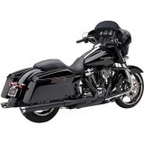 COBRA SLIP-ON 3” BLACK MUFFLERS HARLEY DAVIDSON TOURING 2017-2021