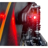 HEINZ BIKES REAR NANO SERIES WINGLETS 3IN1 LED TURN SIGNALS HARLEY 99-21 - STOP SIGNAL