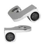 FRECCE LED CON LUCE POSIZIONE HEINZ BIKE NANO CROMATE TOURING 95-08 FRIZIONE CAVO