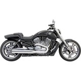 TERMINALI BASSANI XHAUST SLIP-ON 4" CROMATI HARLEY DAVIDSON V-ROD 2009-2017