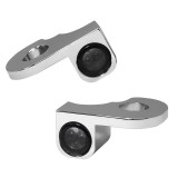HEINZ BIKE FRONT LED TURN SIGNALS NANO SERIES CHROME HARLEY STREET 2014-2017