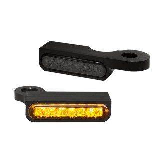 HEINZ BIKES FRONT LED TURN SIGNALS FOR HARLEY DAVIDSON SPORTSTER 2014-2020