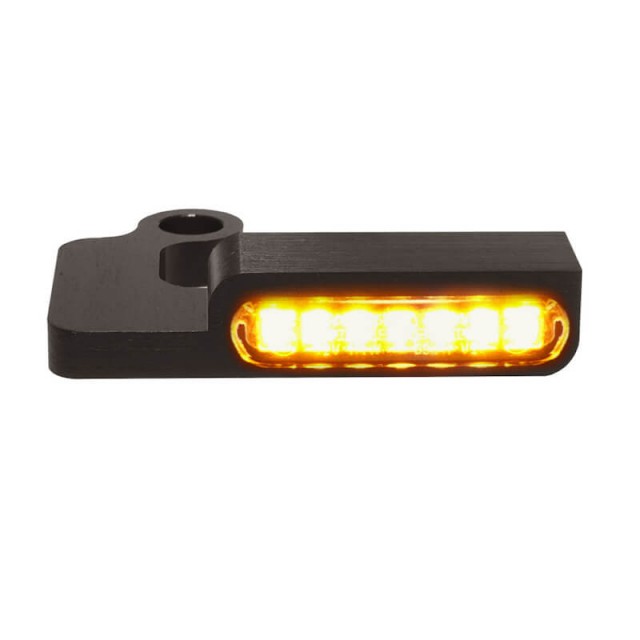 HEINZ BIKES FRONT LED TURN SIGNALS FOR HARLEY DAVIDSON SPORTSTER 2004-2013 - DETAIL