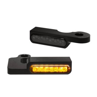 HEINZ BIKES FRONT LED TURN SIGNALS FOR HARLEY DAVIDSON SPORTSTER 2004-2013