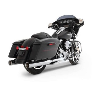 SCARICHI RINEHART RACING SLIP-ON 4" SLIMLINE DUALS CROMATI TOURING 17-21
