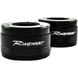 SCARICHI RINEHART RACING 4.5" FONDELLO TRADITION CROMATI-NERI TOURING 17-21 - FONDELLO