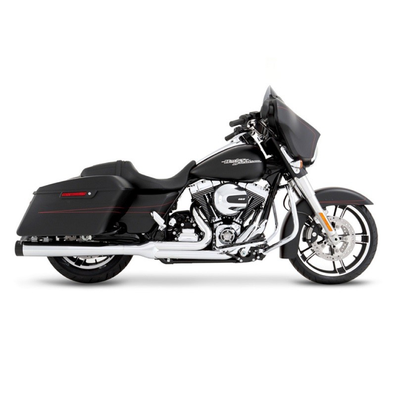 SCARICO RINEHART RACING 2 IN 1 CROMATO-NERO HARLEY TOURING 2009-2016