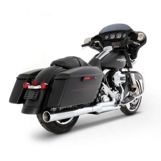 RINEHART RACING 2 IN 1 CHROME EXHAUST HARLEY TOURING 2009-2016
