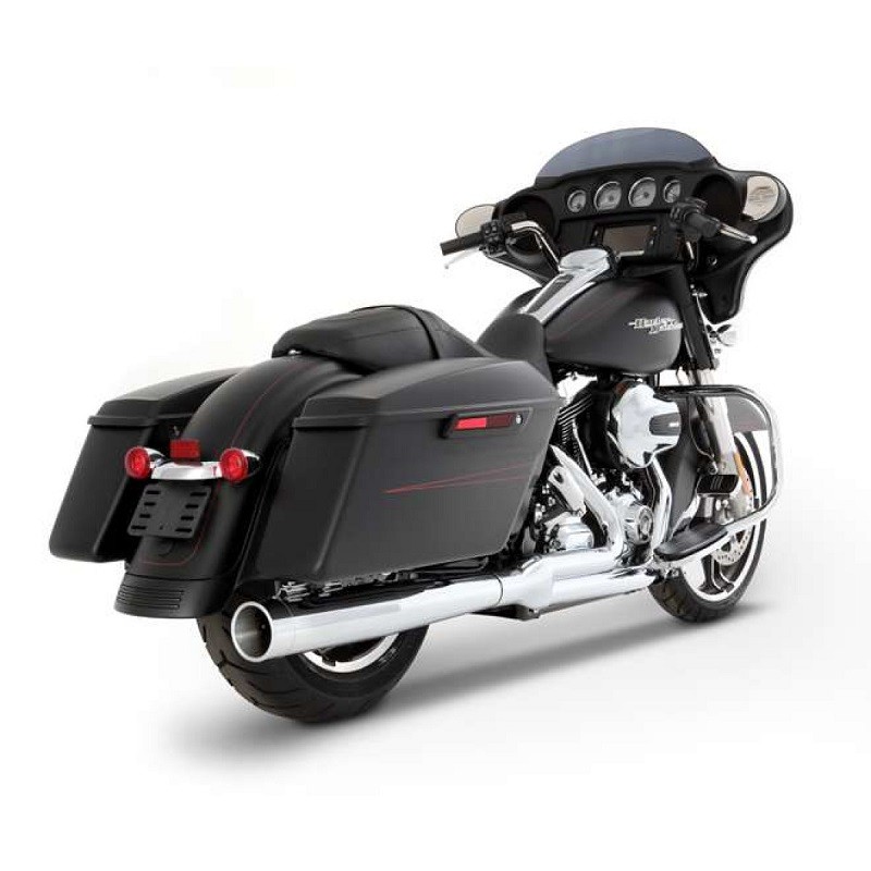 RINEHART RACING 2 IN 1 CHROME EXHAUST HARLEY TOURING 2009-2016