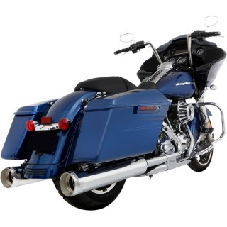 TERMINALI RINEHART RACING SLIP-ON DBX45 CROMATI HARLEY TOURING 17-21