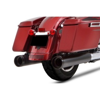 TERMINALI RINEHART RACING SLIP-ON 4.5" PER MOTORI 117" NERI TOURING 17-21