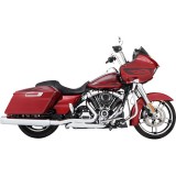TERMINALI RINEHART RACING OMOLOGATI SLIP-ON 4.5" PER MOTORI 107”/114” CROMATI TOURING 17-21