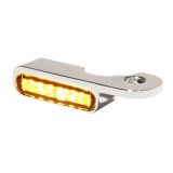 HEINZ BIKES CHROME LED TURN SIGNALS FOR HARLEY DAVIDSON V-ROD/NIGHT ROD 2002-2017 - DETAIL