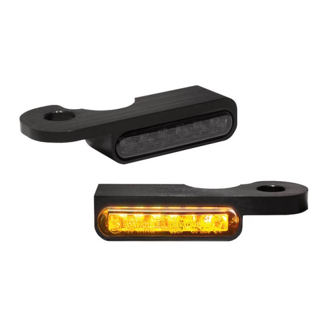 HEINZ BIKES FRONT LED TURN SIGNALS FOR HARLEY DAVIDSON STREET 2014-2017