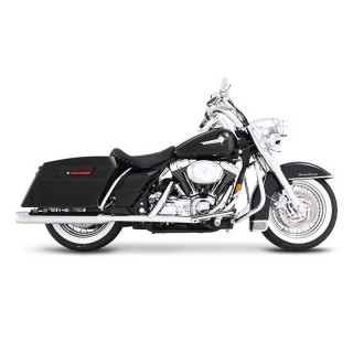 RINEHART RACING SLIP-ON 4.5" CHROME MUFFLERS HARLEY TOURING 2017-2021