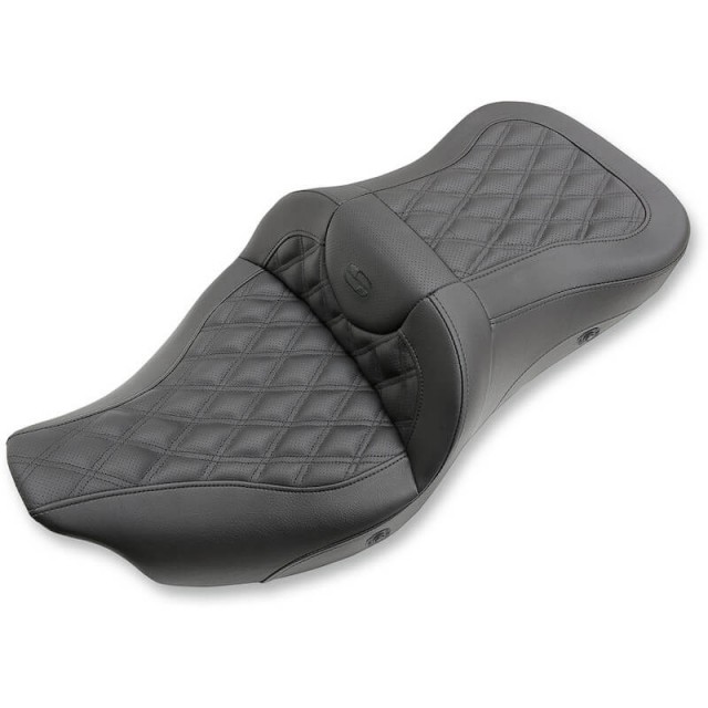 SELLA SADDLEMEN ROAD SOFA LS 2-UP GEL RISCALDATA PER HARLEY TOURING 2008-2021