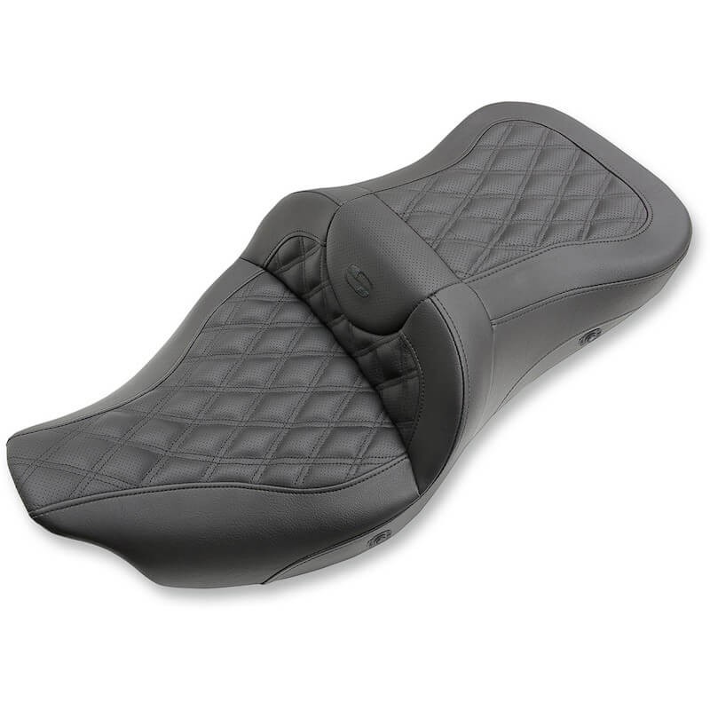 SELLA SADDLEMEN ROAD SOFA LS 2-UP GEL RISCALDATA PER HARLEY TOURING 2008-2021