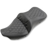 SELLA SADDLEMEN ROAD SOFA LS 2-UP GEL RISCALDATA PER HARLEY TOURING 2008-2021