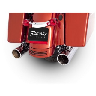TERMINALI RINEHART RACING SLIP-ON 4" CROMATI HARLEY TOURING 2017-2021
