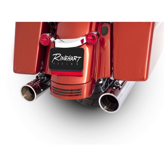 TERMINALI RINEHART RACING SLIP-ON 4" CROMATI HARLEY TOURING 2017-2021