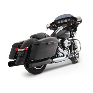 TERMINALI RINEHART RACING SLIP-ON 4" NERI HARLEY TOURING 2017-2021