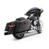 TERMINALI RINEHART RACING SLIP-ON 4" NERI HARLEY TOURING 2017-2021
