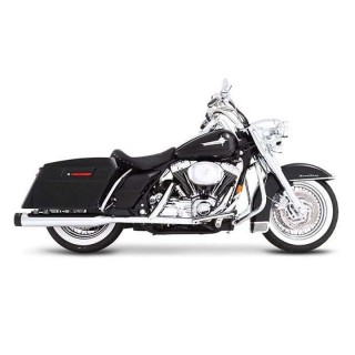 TERMINALI RINEHART RACING SLIP-ON 4" CROMATI-NERI HARLEY DAVIDSON TOURING 1995-2016
