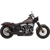 SCARICHI RINEHART RACING 2 IN 2 NERI PER HARLEY DAVIDSON SOFTAIL 2018-2021