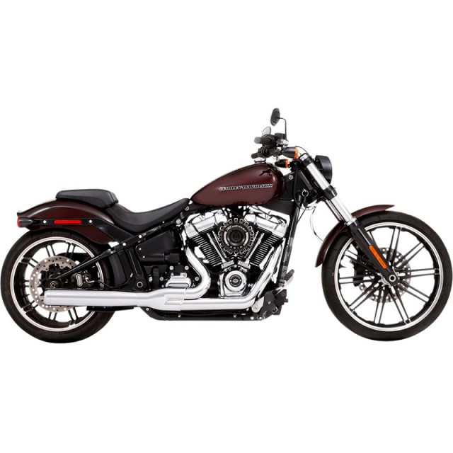 SCARICO RINEHART RACING CROMATI SOFTAIL DELUXE/SLIM/STREET BOB/FAT BOB/LOW RIDER 18-21