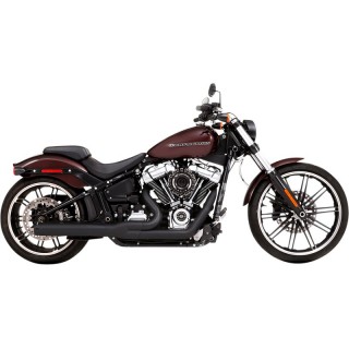 SCARICO RINEHART RACING NERO SOFTAIL DELUXE/SLIM/STREET BOB/FAT BOB/LOW RIDER 18-21