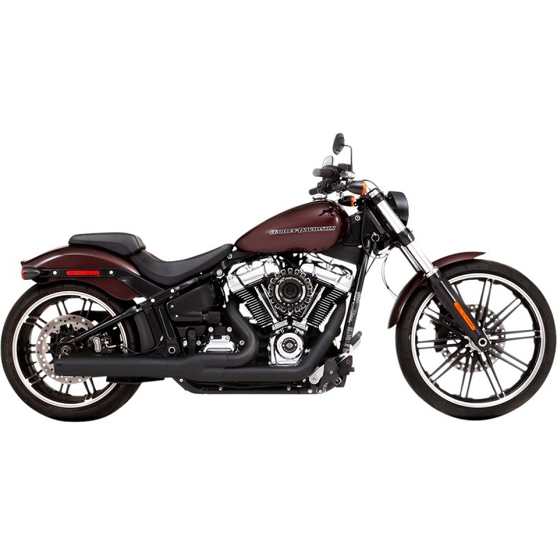 SCARICO RINEHART RACING NERO SOFTAIL DELUXE/SLIM/STREET BOB/FAT BOB/LOW RIDER 18-21